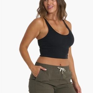 Vuori Halo Performance Crop Dream Knit Size:M